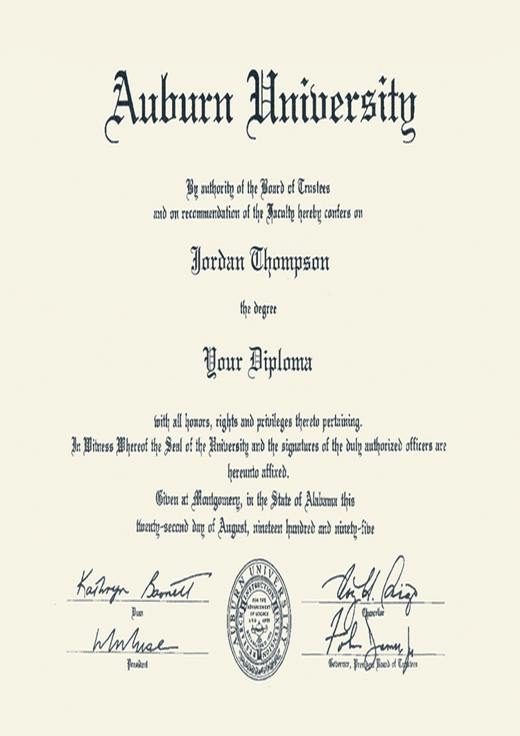 Buy college degree from The Auburn University