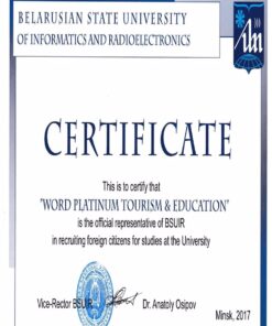 Buy college degree from the Belarusian National Technical University