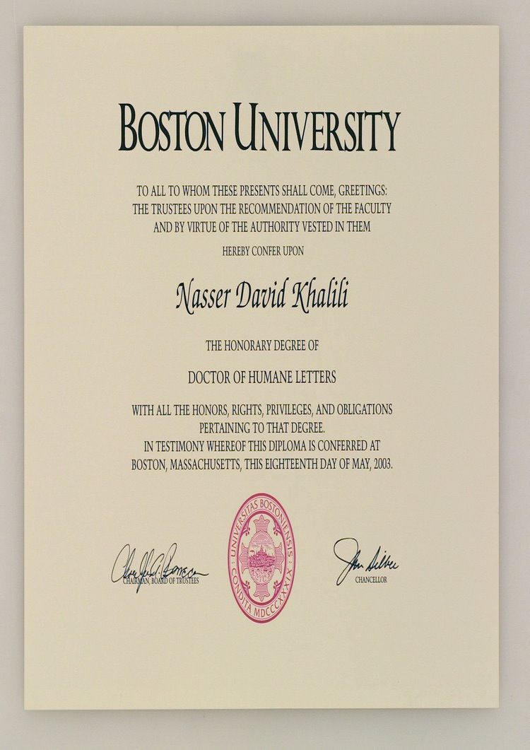 Buy college degree from The Boston College