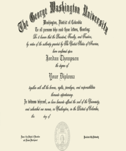 Buy college degree from The George Washington University