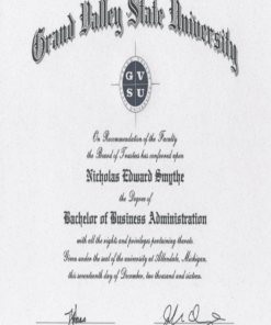 Buy college degree from The Grand Valley State University