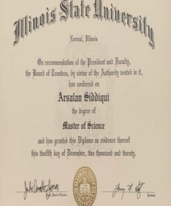 Buy college degree from The Illinois State University