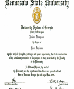 Buy college degree from The Kennesaw State University