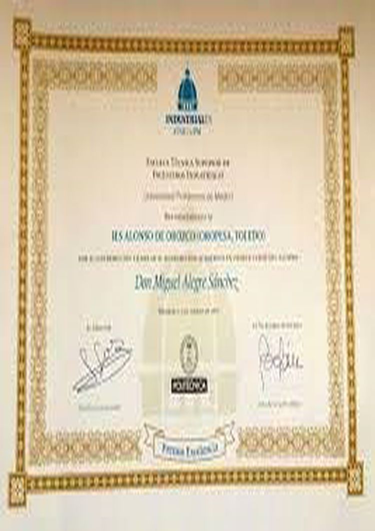 Buy college degree from the Universidad Politécnica de Madrid
