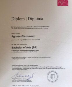 Buy college degree from the Universität Luzern