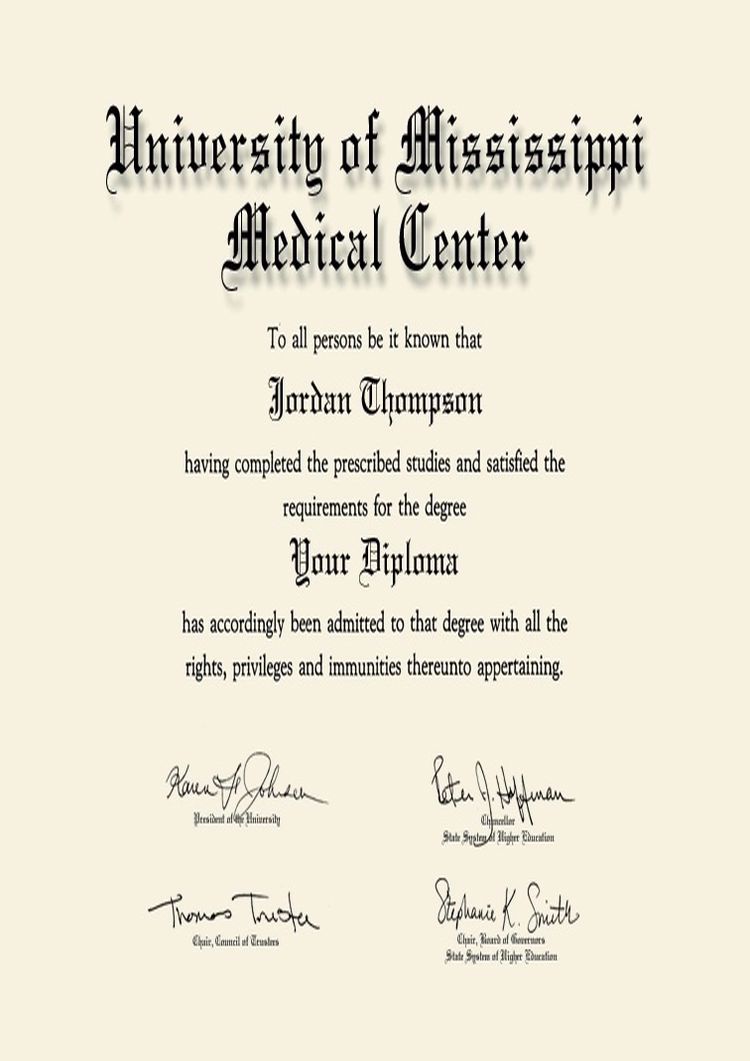 Buy college degree from The University of Mississippi
