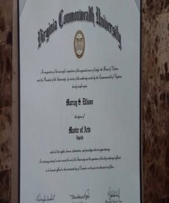 Buy college degree from The Virginia Commonwealth University