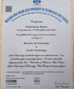 Buy college degree from The Maulana Abul Kalam Azad University of Technology, West Bengal